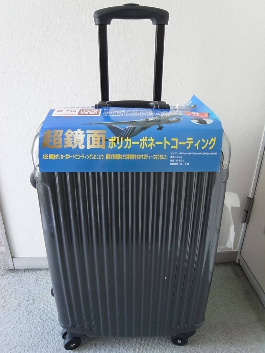 スーツケース TSAロック 軽量 鏡面仕上げ アルミフレーム FWN-61CI GM 