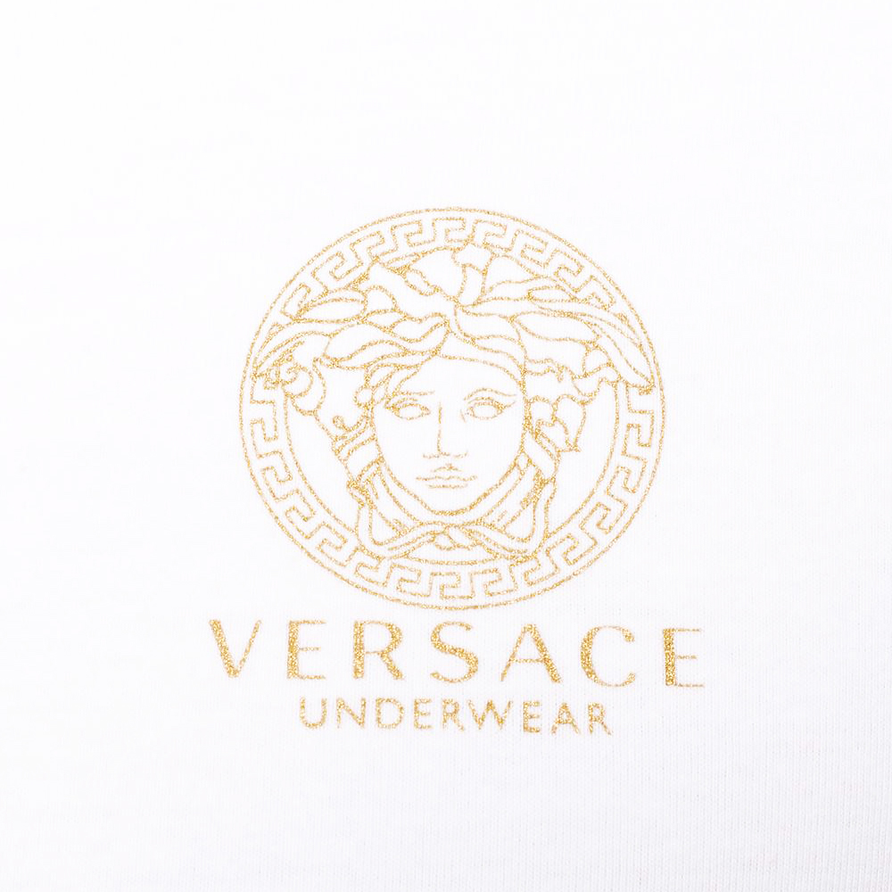 日本最大級の品揃え 新作 VERSACE ロゴ メデューサ ゴールド 刺繍