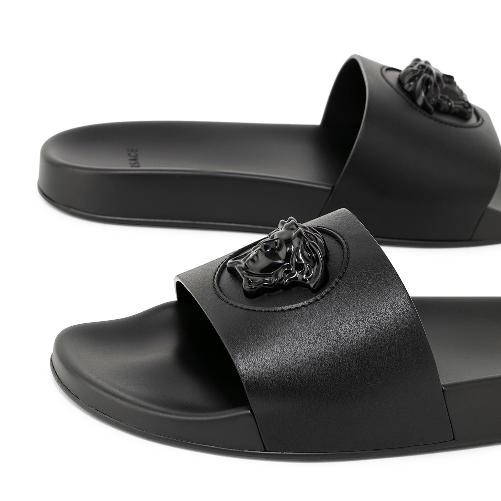 送料無料 4 VERSACE ヴェルサーチ 新品本物 1001184 DV46G ブラック