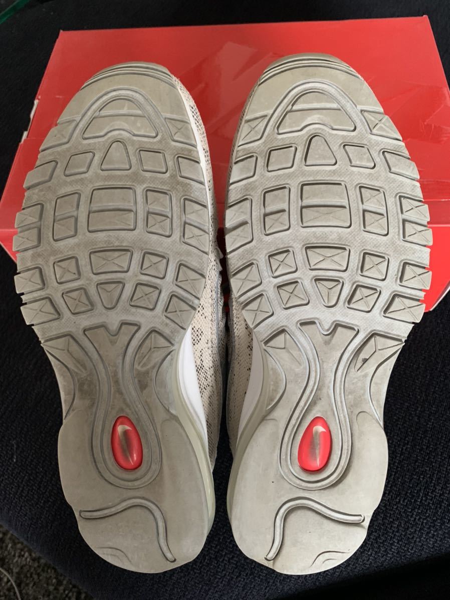 ☆Supreme シュプリーム ×NIKE ナイキ 2016S/S AIR MAX 98 Snake Skin