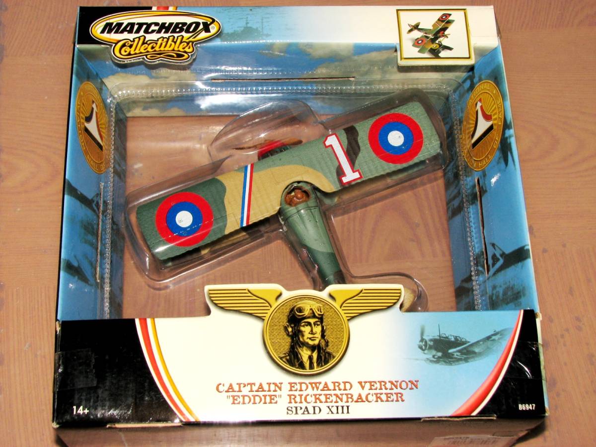 # prompt decision Matchbox 1/48[s pad SPAD XIII America land army aviation . Eddie * Rickenbacker . machine America person top * Ace 