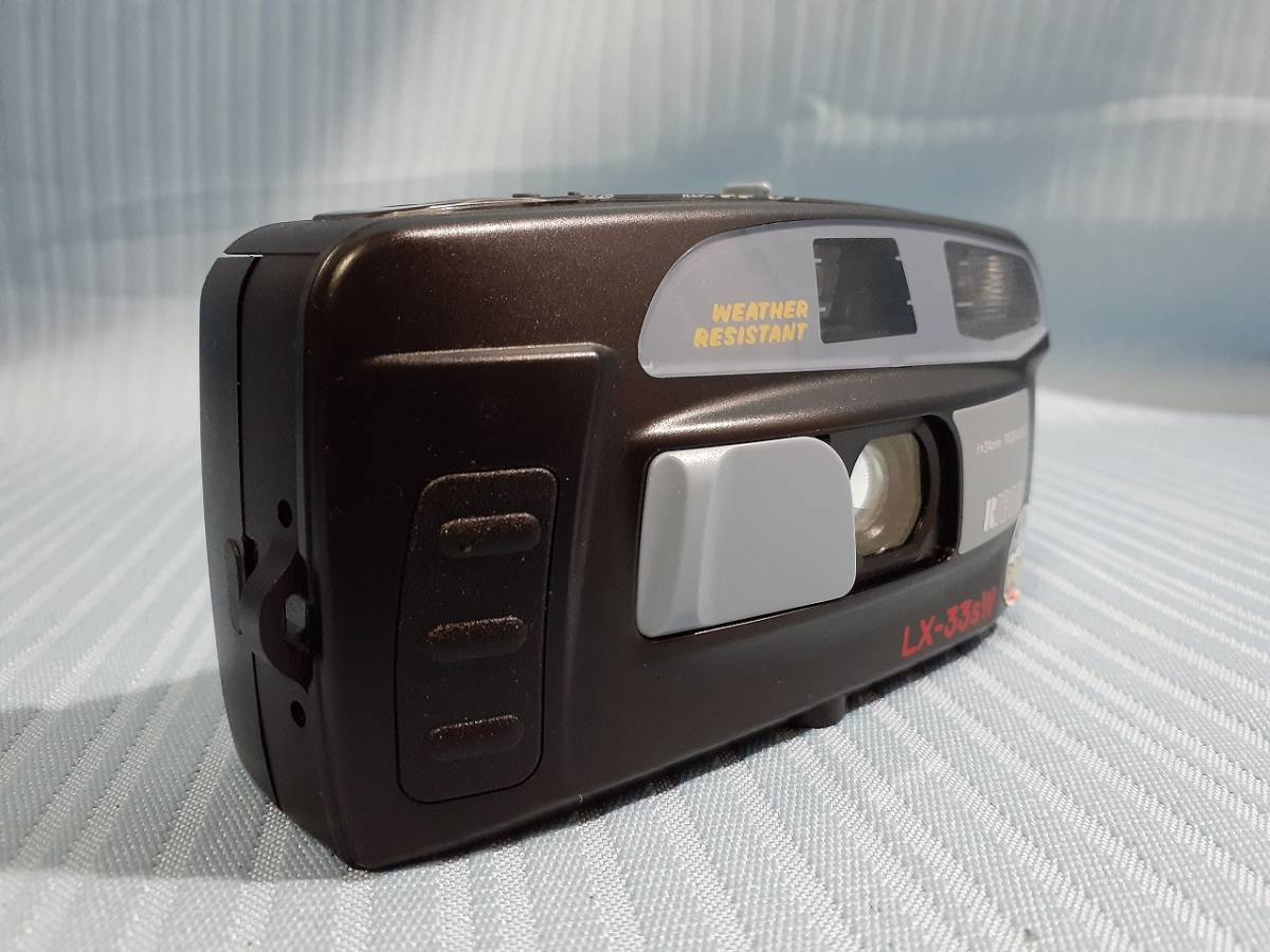 ♪♪送料無料！ジャンク　フィルムカメラ　RICOH　LX-33ｓW　コンパクトカメラ　8009-A1A389♪♪_画像5