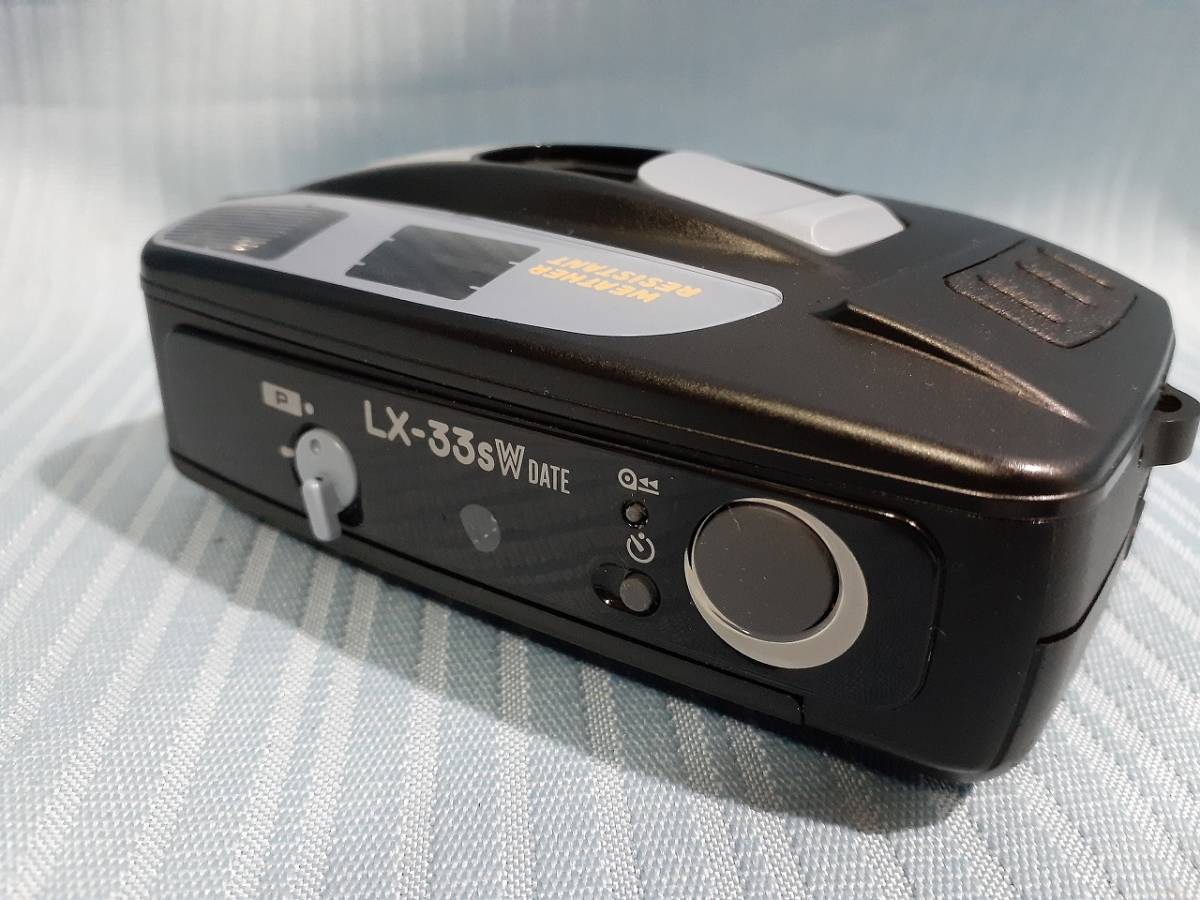 ♪♪送料無料！ジャンク　フィルムカメラ　RICOH　LX-33ｓW　コンパクトカメラ　8009-A1A389♪♪_画像7