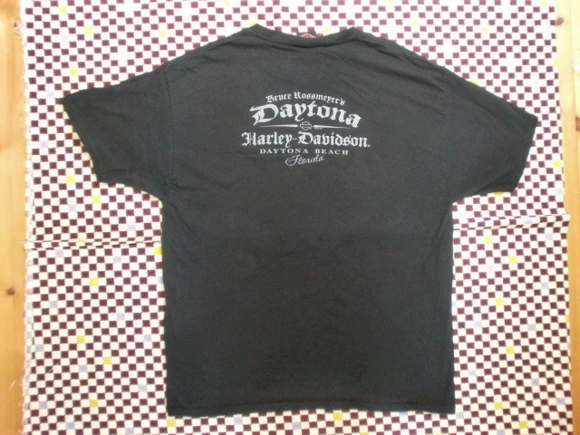 ●○【USED】HARLEY-DAVIDSON ハーレーダビッドソン 半袖Tシャツ サイズL Hanes BEEFY○● の画像3