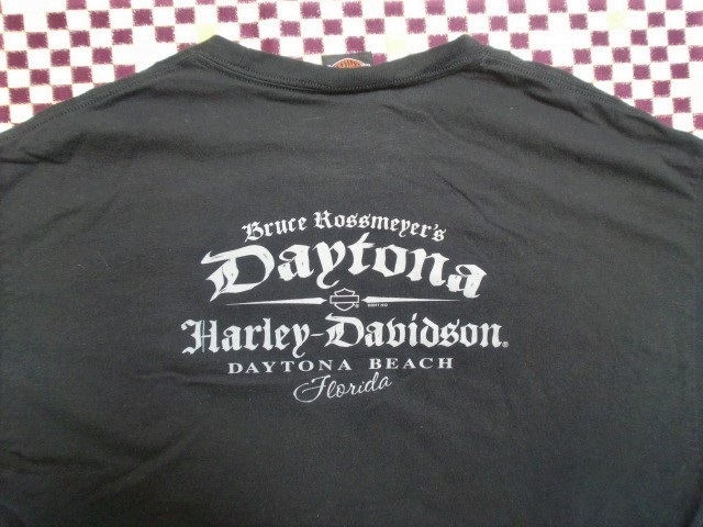 ●○【USED】HARLEY-DAVIDSON ハーレーダビッドソン 半袖Tシャツ サイズL Hanes BEEFY○● の画像4