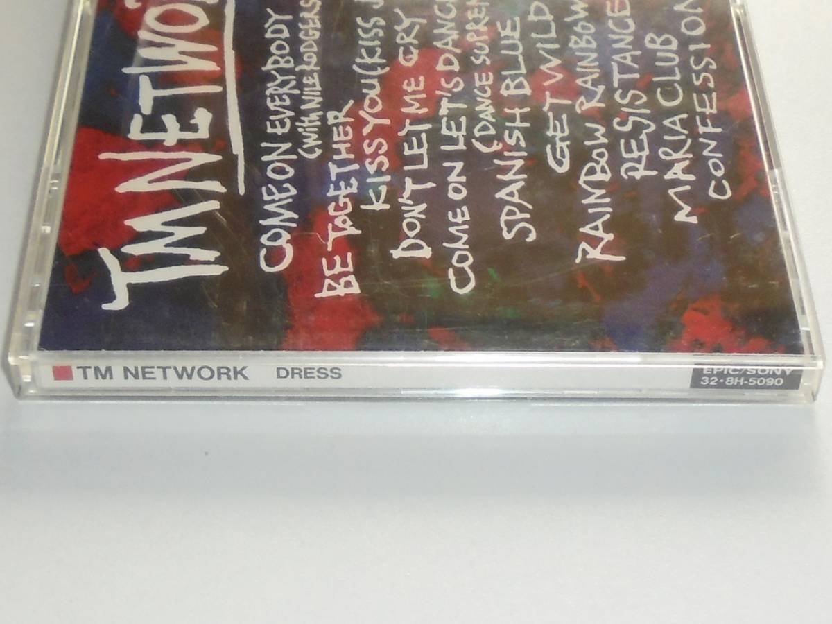CD TM NETWORK DRESS 32・8H-5090 帯あり_画像5