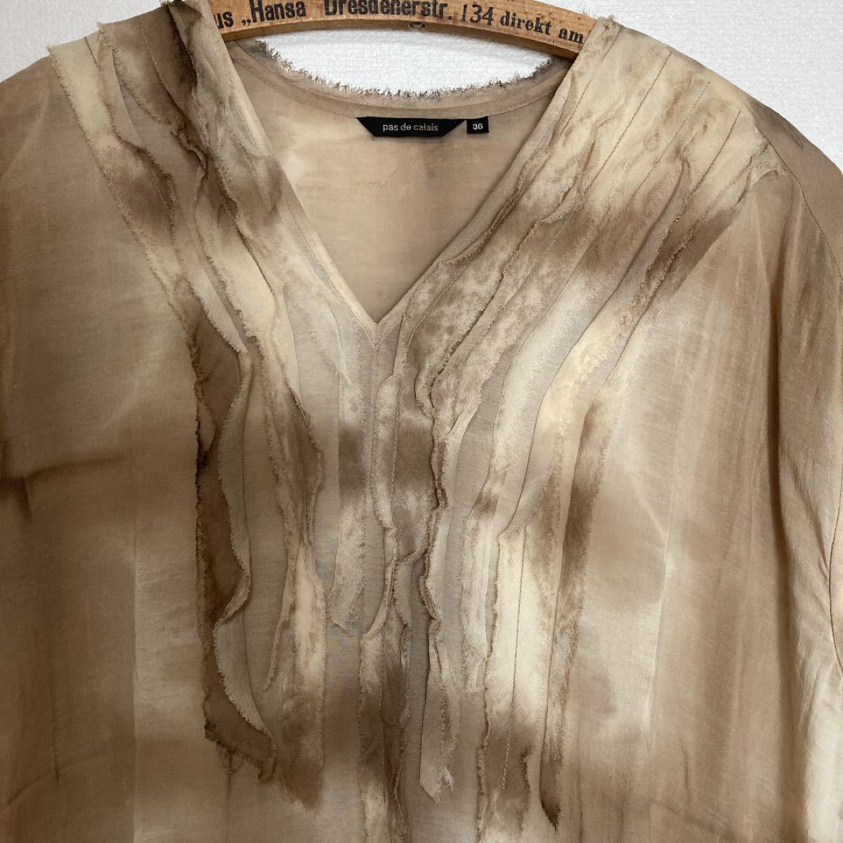 新品 pas de calais パドカレ ワンピース 36 | idealcontrol.cl