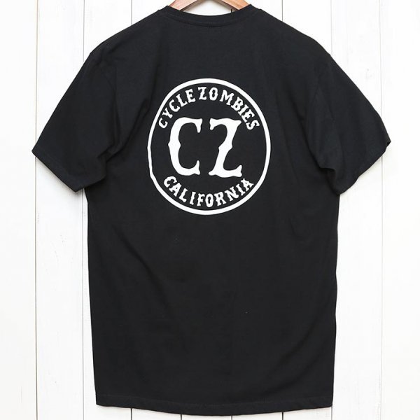 [クリックポスト対応] Cycle Zombies サイクルゾンビーズ CALIRORNIA 2 S/S TEE 半袖Tシャツ CZ-MPSS-091 Sサイズ_画像2