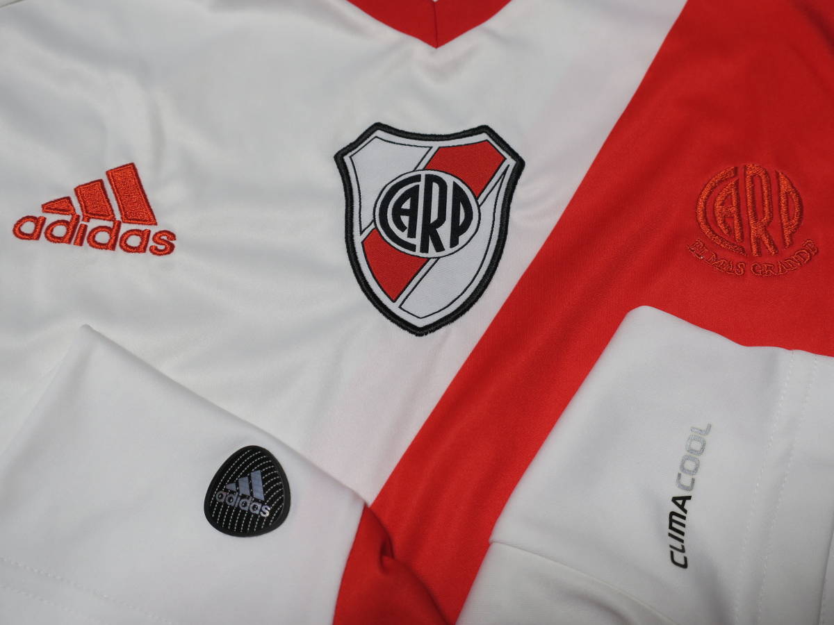 リーベル・プレート 10-11 ホーム ユニフォーム M アディダス ADIDAS River Plate リバープレート サッカー シャツ