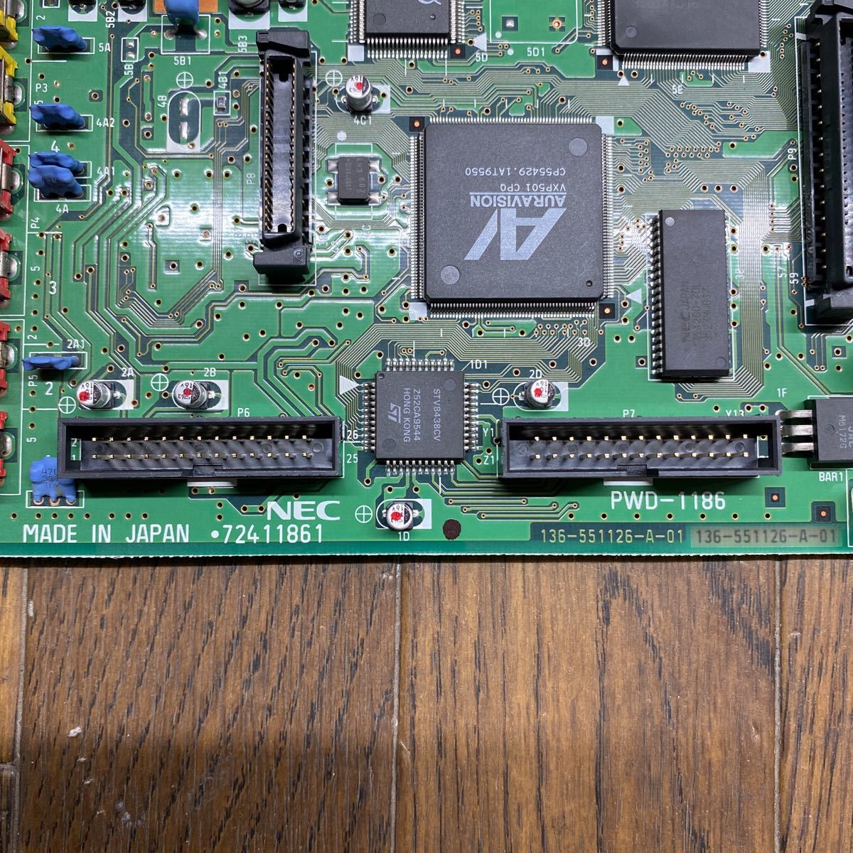 GGA26-4 激安 Cバス用TVチューナーボード NEC PWD-1186 G8TYX A1 PC-9821対応 動作未確認 ジャンク 同梱可能_画像3