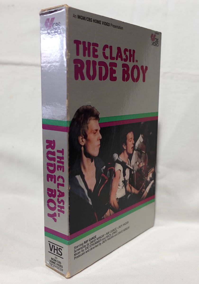 VHS【THE CLASH/RUDE BOY】123分/輸入版/ザ・クラッシュ/ジョー・ストラマー_画像1