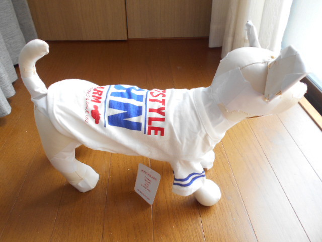 小型犬★PETSTYLE FaFa  爽やかTシャツ 春夏向きTシャツ Sの画像2