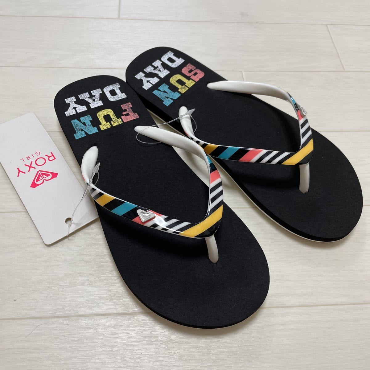 Новый Roxy Roxy Beach Sandal Junior Children's Children's Size 22 см.