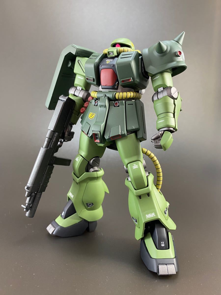 HGUC F2ザク改修塗装済み完成品バンダイ - プラモデル