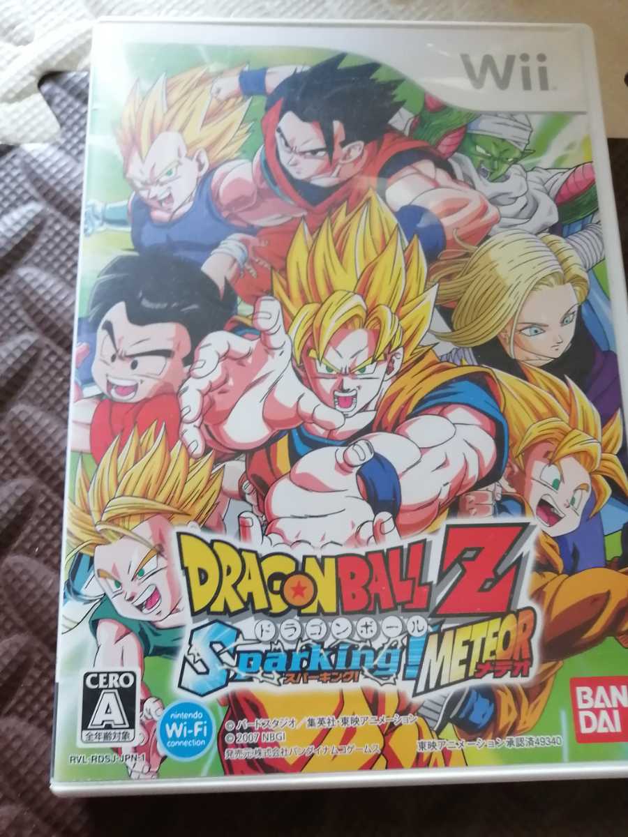 Paypayフリマ 盤面傷なし Wii ドラゴンボールz Sparking Meteor 動作確認済み Paypayフリマ 盤面傷なし Wii ドラゴンボールz Sparking Meteor 動作確認済み