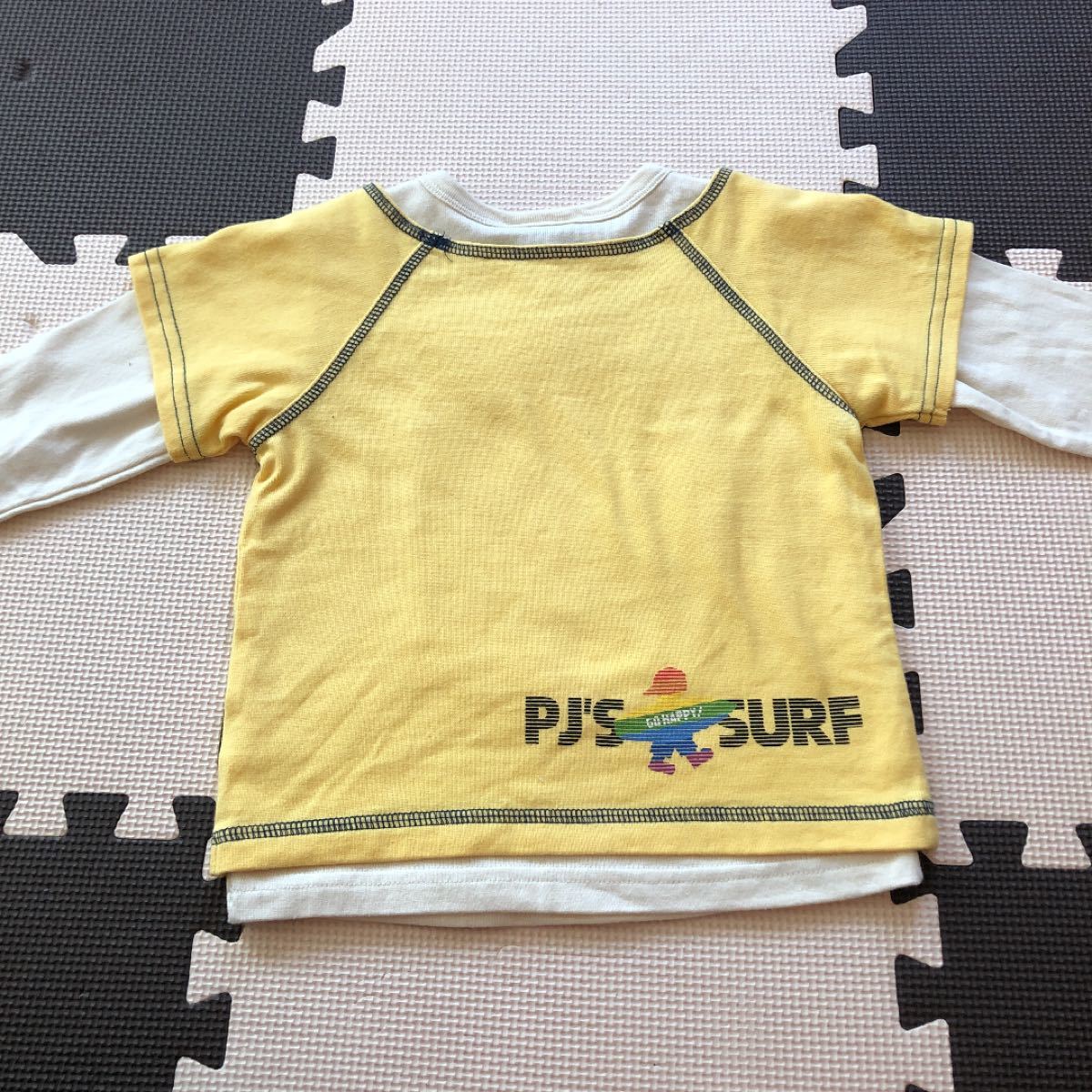 同時購入割引き♪ 新品 未使用 PJ's Surf  長袖Tシャツ 95cm  タグ付き ロンT