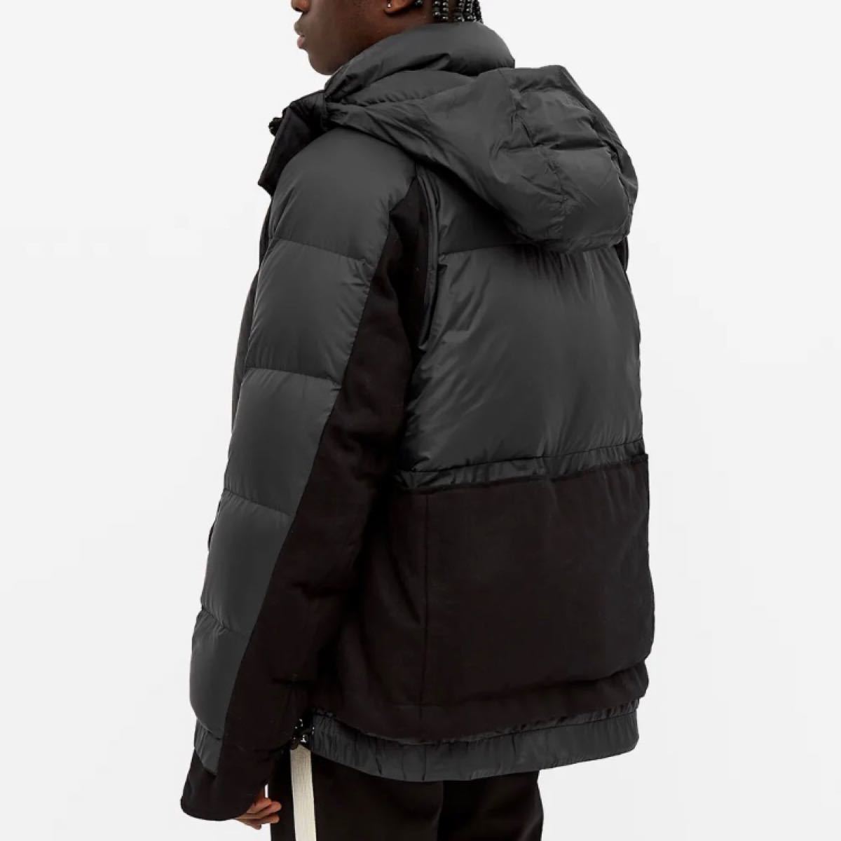 新品 NIKE × sacai 異素材ドッキングダウンジャケット ナイキ 新品 NIKE × sacai 異素材ドッキングダウンジャケット ナイキ