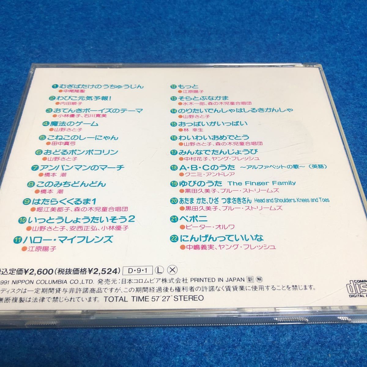 限定1名！こどものうた　ベストヒット　わぴこ元気予報　おどるポンポコリン　アンパンマン のマーチ　そらとぶなかま_画像3