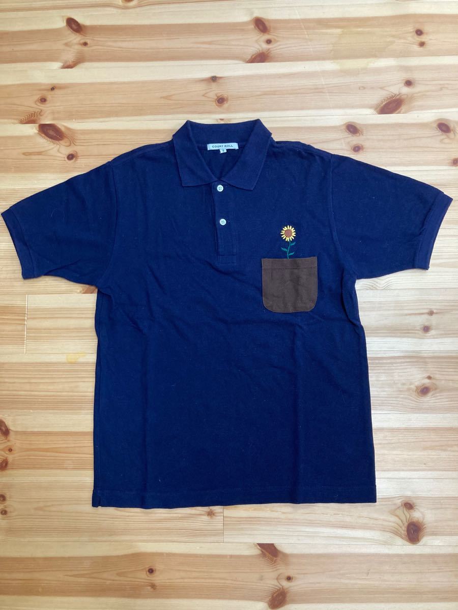 COURT ROLL ポロシャツ BIGSUNFLOWER POLO