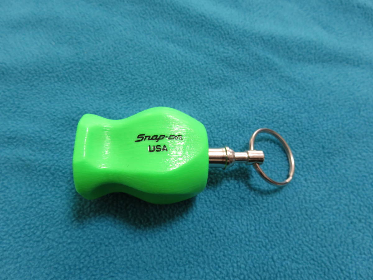  Snap-on рукоятка брелок для ключа зеленый редкий товар snap-on