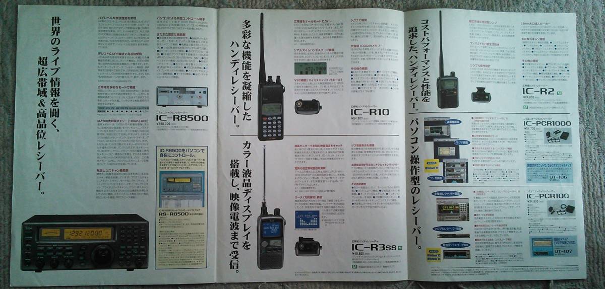 ICOM коммуникация ресивер объединенный каталог 