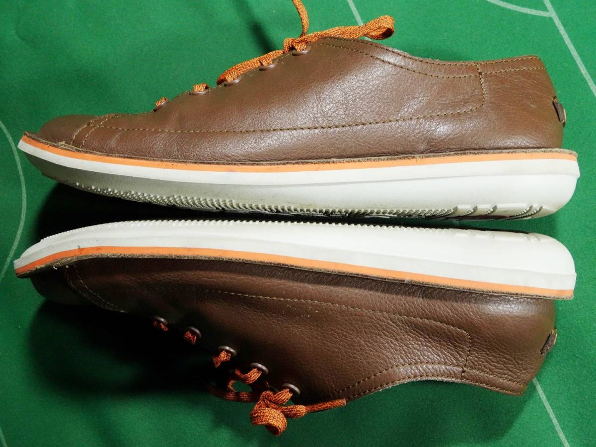 □カンペール CAMPER レザー BEETLE レースアップ ブラウン 41 (26cm) 美品!!!□_画像4
