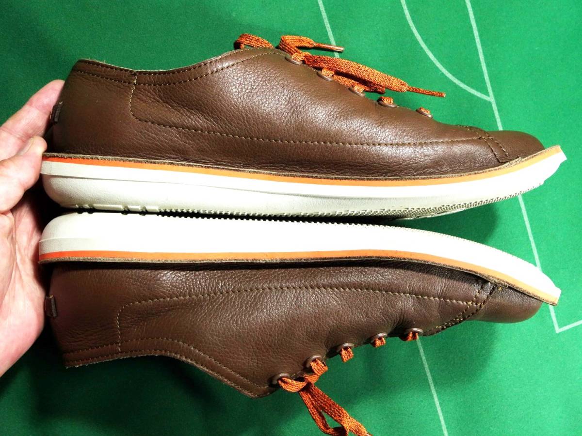 □カンペール CAMPER レザー BEETLE レースアップ ブラウン 41 (26cm) 美品!!!□_画像3