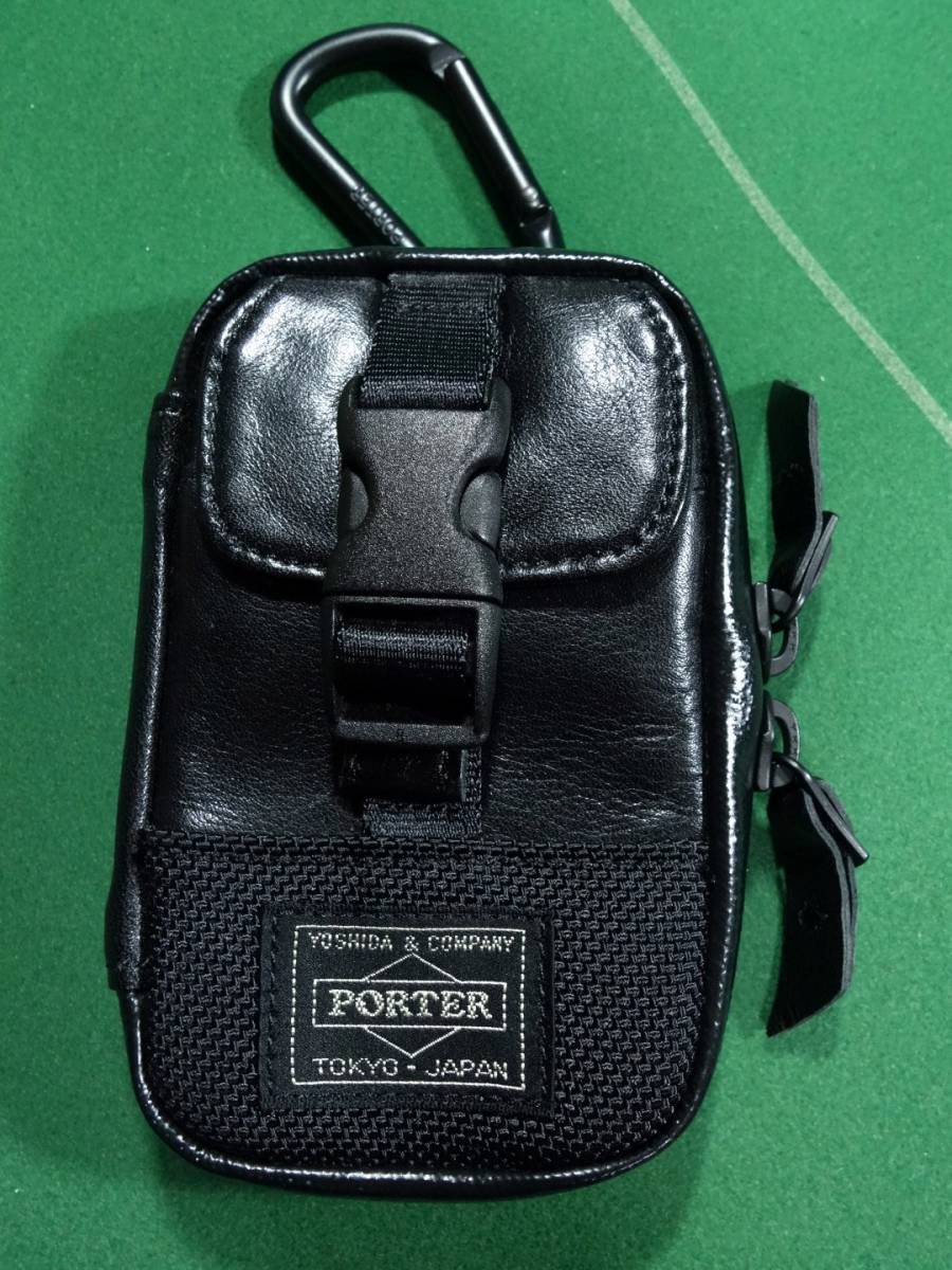 驚きの値段】 レザー&ジャガードナイロン素材 ZOOM □ポーター