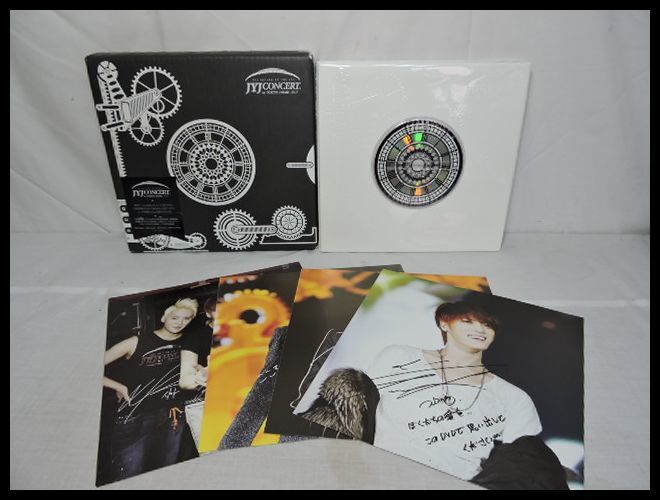  完全限定生産 JYJ CONCERT in TOKYO DOME 2013 日本版DVD 4枚組 THE RETURN OF THE JYJ ジェジュン 写真集 DVD 中古_画像1