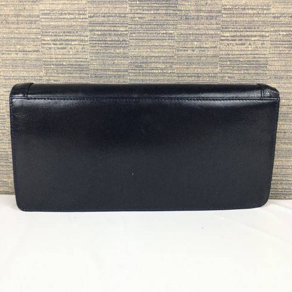 Pierre Cardin/ Pierre Cardin leather shoulder / second bag black / black tube NO.B17-30