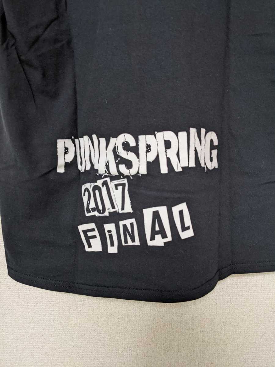 パンクスプリング　2017　ファイナル　記念Tシャツ　Tee　Ｍサイズ　PUNKSPRING　パンスプ　_画像4
