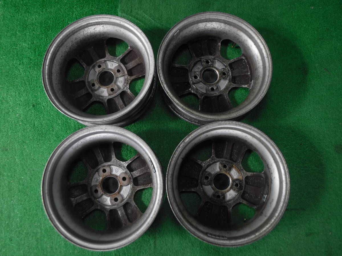 ◆日産純正 13インチ 13x4J+45 PCD100 4穴 ピノ モコ ルークス◆_画像8