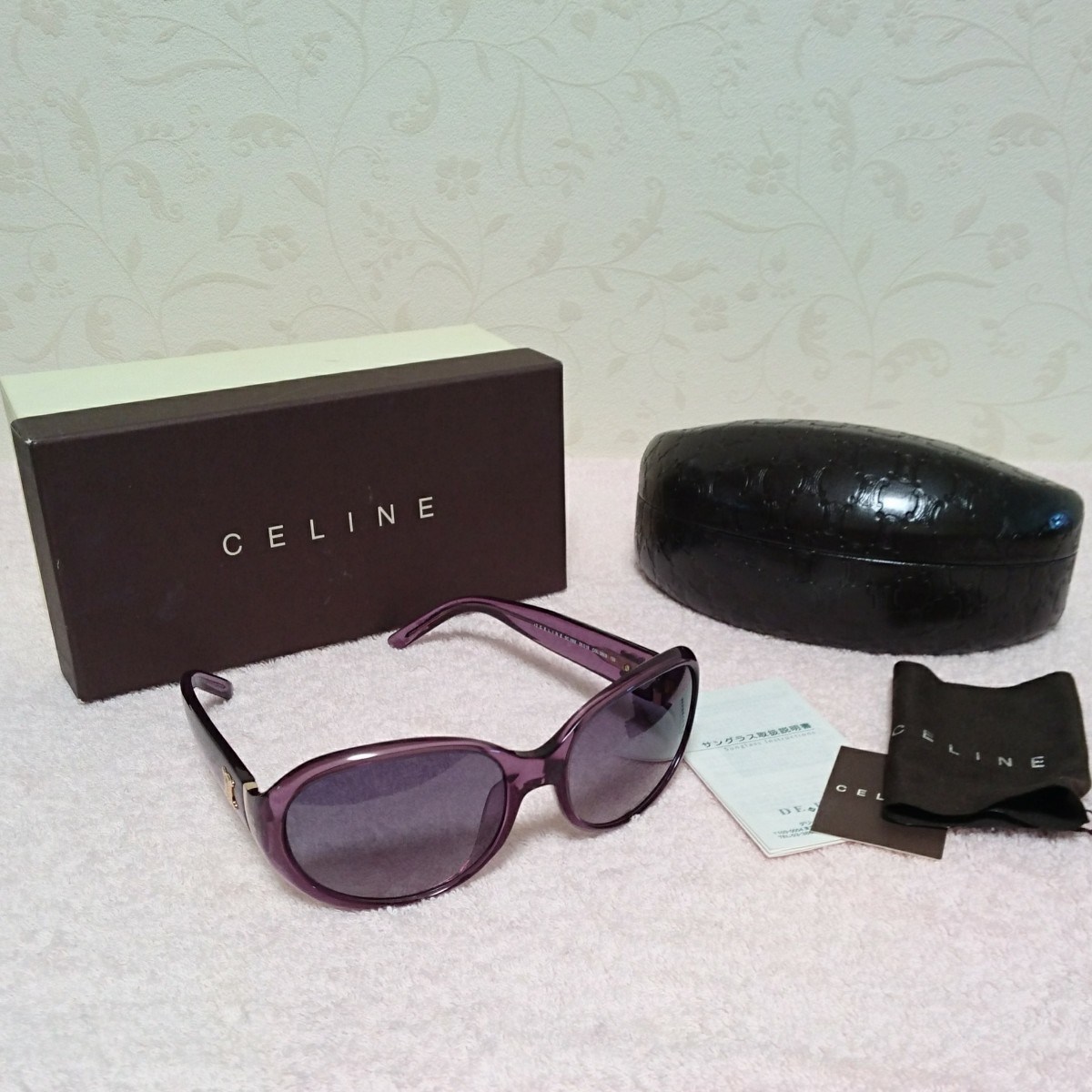 セリーヌ CELINE サングラス 2019 SS オフィシャルケース付き