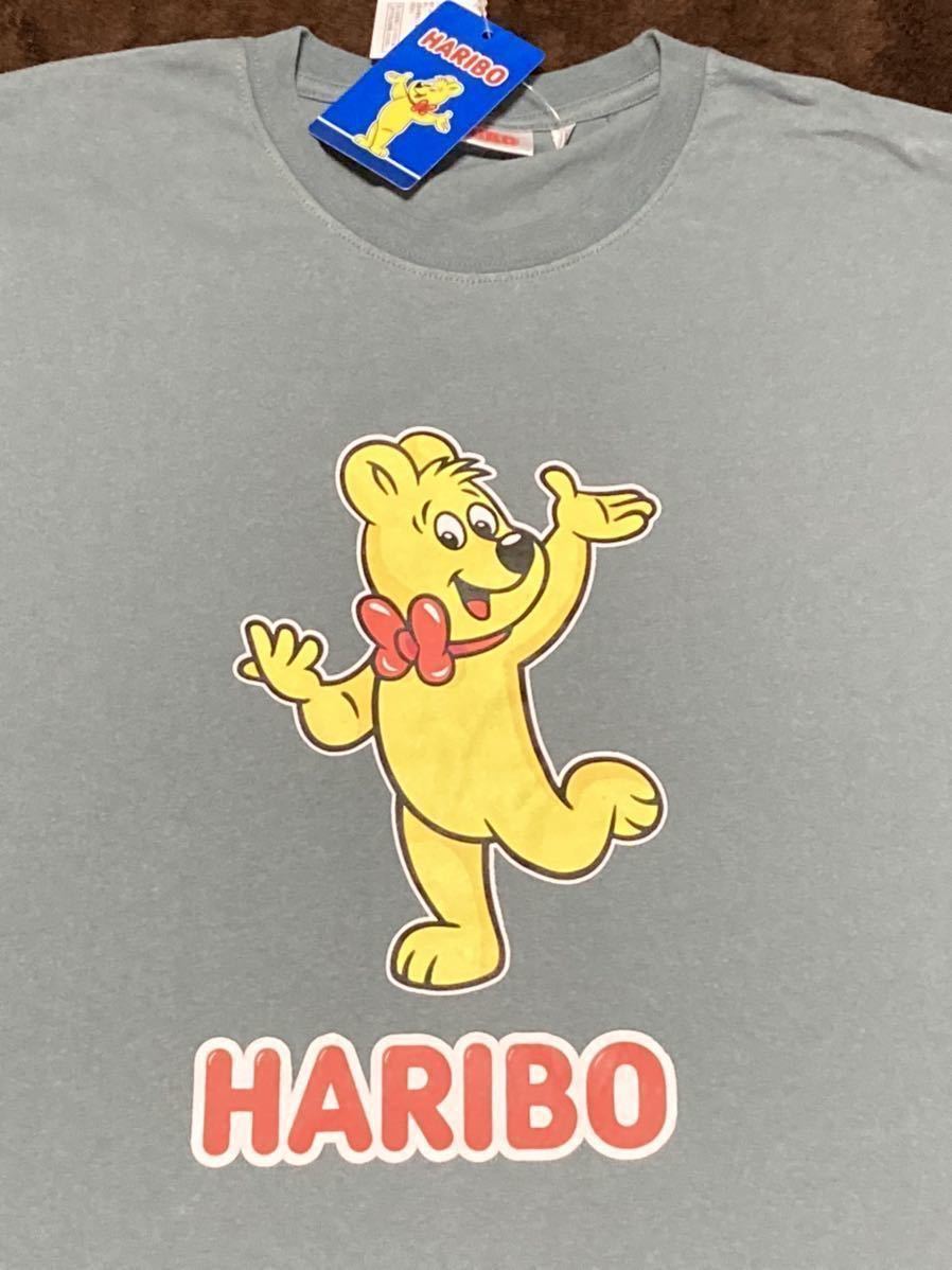 【5Lサイズ】希少 新品 ハリボー ゴールドベア Tシャツ HARIBO レトロ くま 企業 シャツ お菓子 駄菓子 グミ 半袖Tシャツ 地球 b_画像1