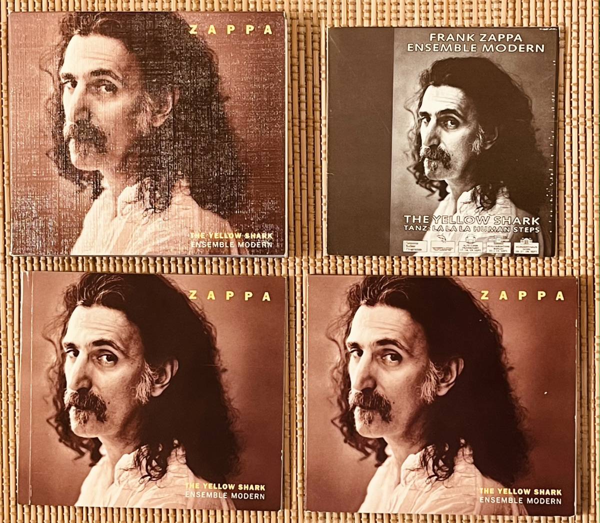 FRANK ZAPPA 即決送料無料、Zappa生前最終盤、THE YELLOW SHARK、ENSEMBLE MODERN、1993年、国内盤CDZAP57