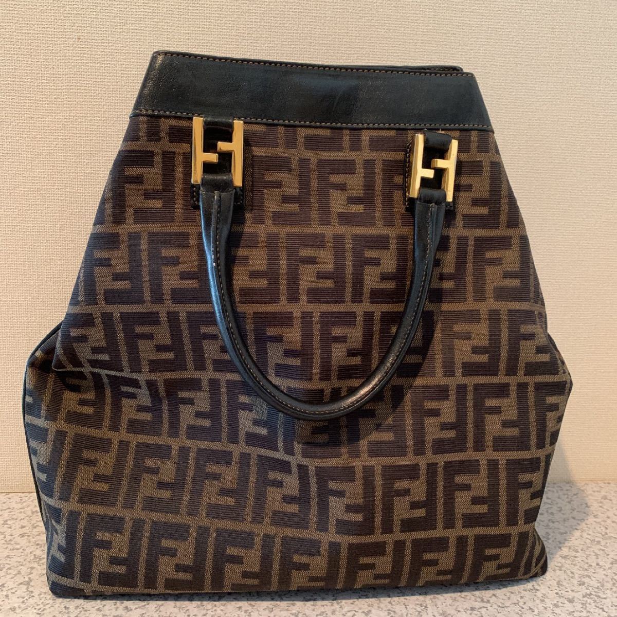 FENDI トートバッグ ハンドバッグ バッグ ヴィンテージ ズッカ柄 | www