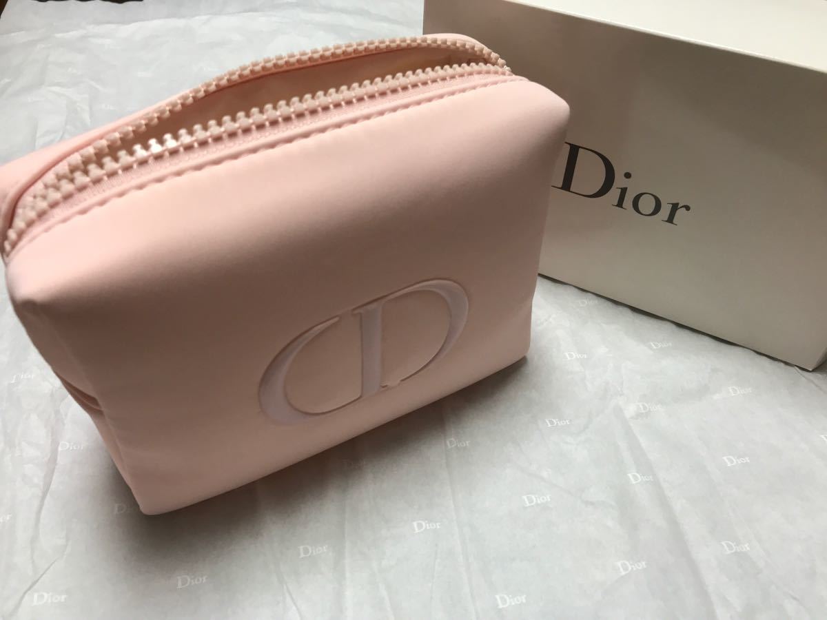 非売品　新品　ディオール　コスメポーチ　ピンク　小物入れ　Dior ディオールポーチ ノベルティ