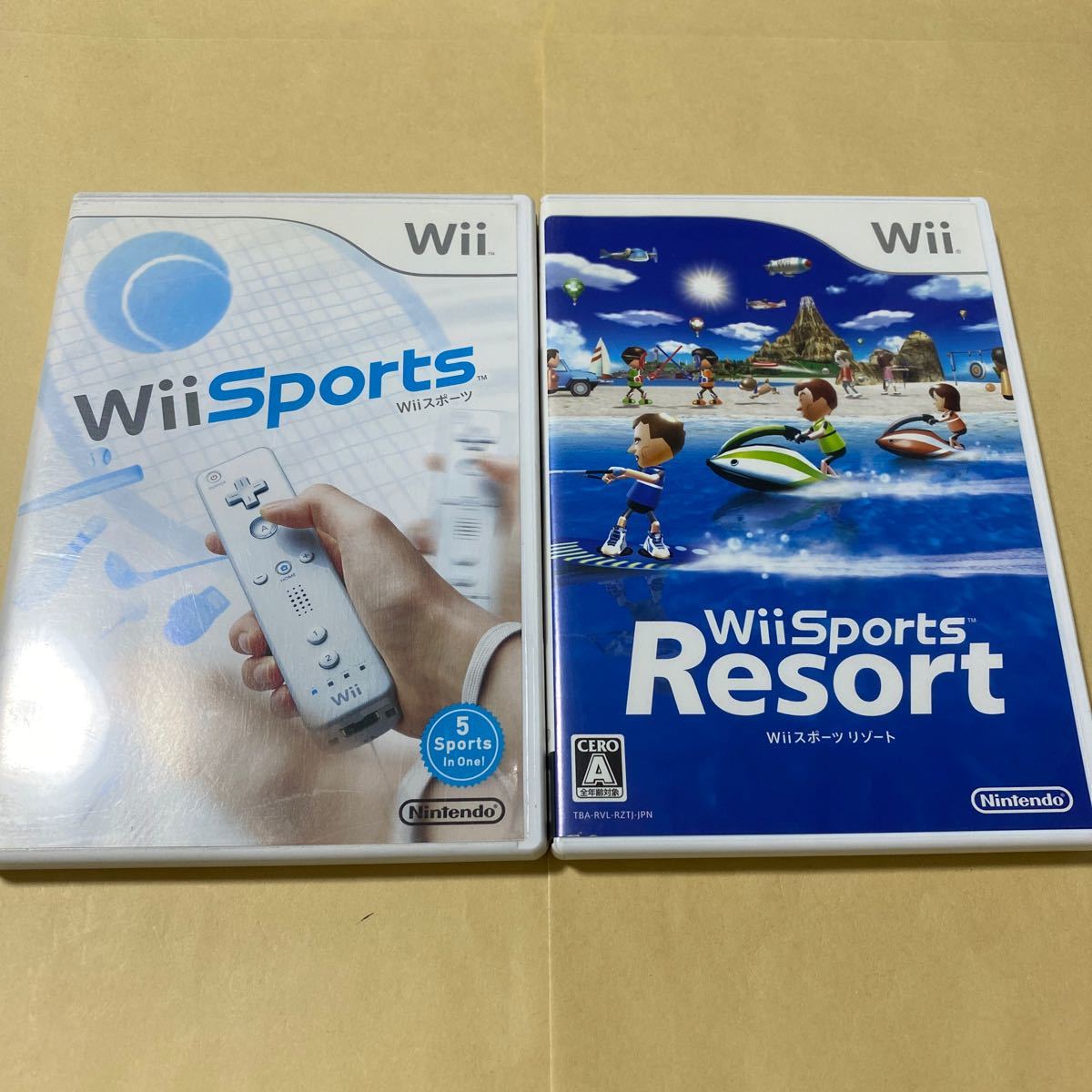 WiiスポーツとWiiスポーツリゾート