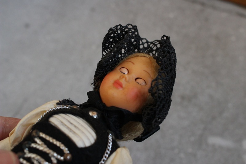 スイス製 EMA ORIGINAL COSTUME 人形 Vintage EMA Doll 民族衣装 エマドール 約21cm_画像4