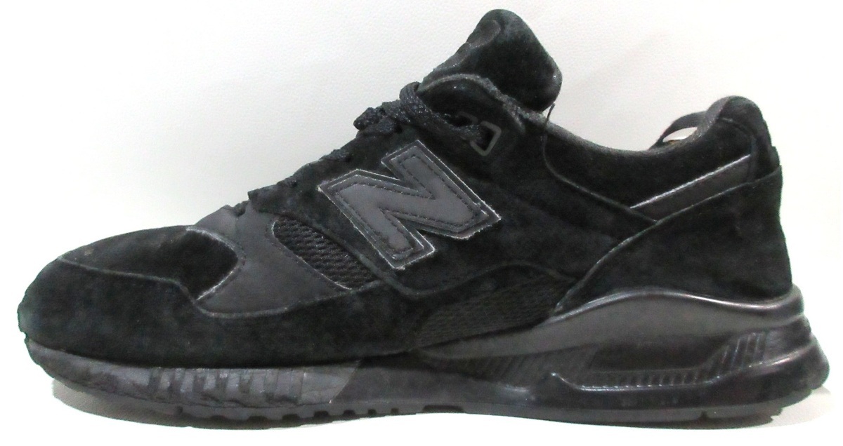 日本未発売 海外限定 ニューバランス スニーカー NEW BALANCE M530AK BLACK × BLACK 黒 ブラック トリプルブラック スニーカー_画像2