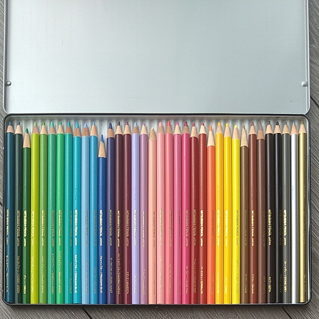 三菱鉛筆　36色　色鉛筆