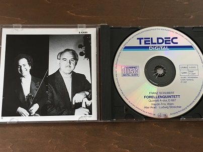 CD/SCHUBERT:FORELLENQUINTETT/HAYDN-TRIO,WIEN・ARAD・STREICHER/【J13】/中古_画像4