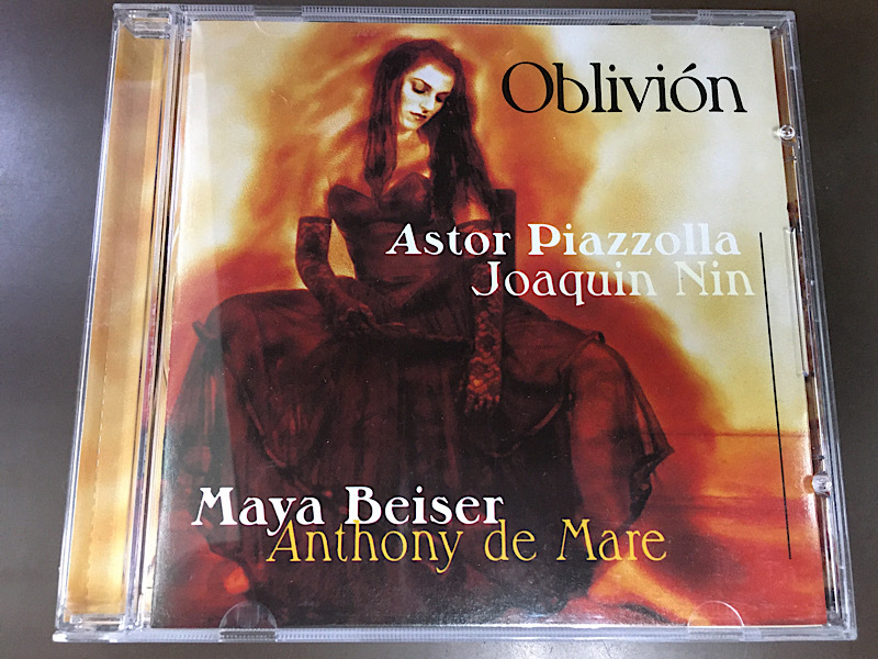CD/ Oblivion Astor Piazzolla , Joaqun Nin , Anthony de Mare 【J10】/中古_画像1