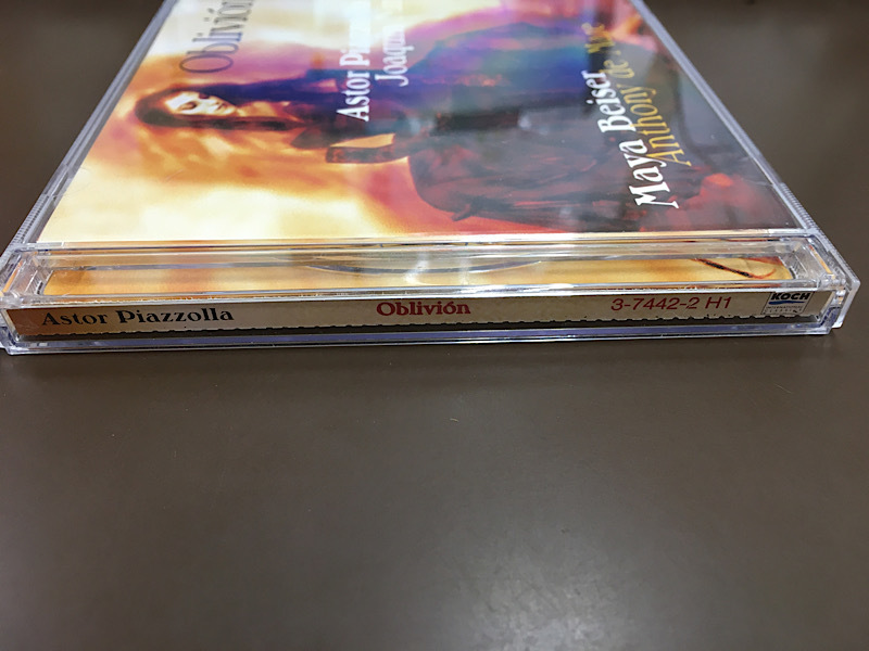 CD/ Oblivion Astor Piazzolla , Joaqun Nin , Anthony de Mare 【J10】/中古_画像3