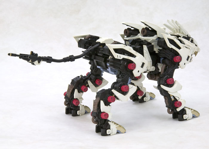 ZOIDS ゾイド HMM「RZ-041 ライガーゼロ マーキングプラスVer.＆限定　ライガーゼロ カスタマイズメッキパーツセット_画像8