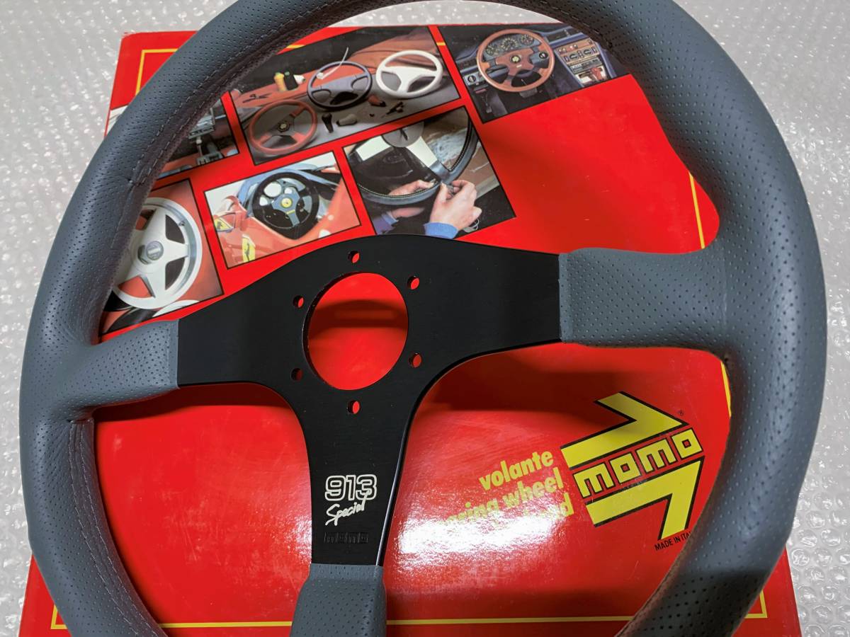 新品☆ 当時物 IMPUL 36パイ インパル グレー 日産 S15 レザー MOMO