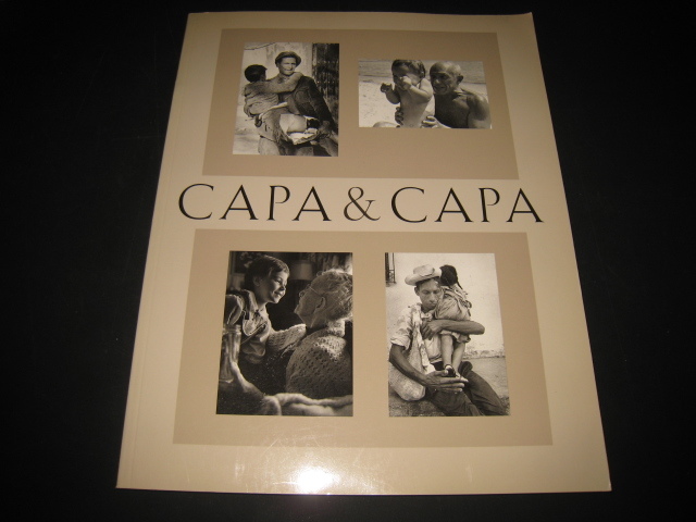 【写真集/図禄】ロバート・キャパ/Robert Capa『 CAPA&CAPA 写真展』1990年_20世紀を代表する戦場写真家