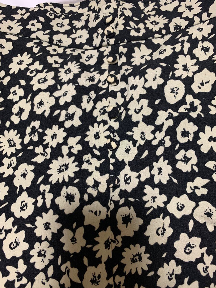 ローリーズファーム 花柄スカート ハナクルミボタン ロングスカート