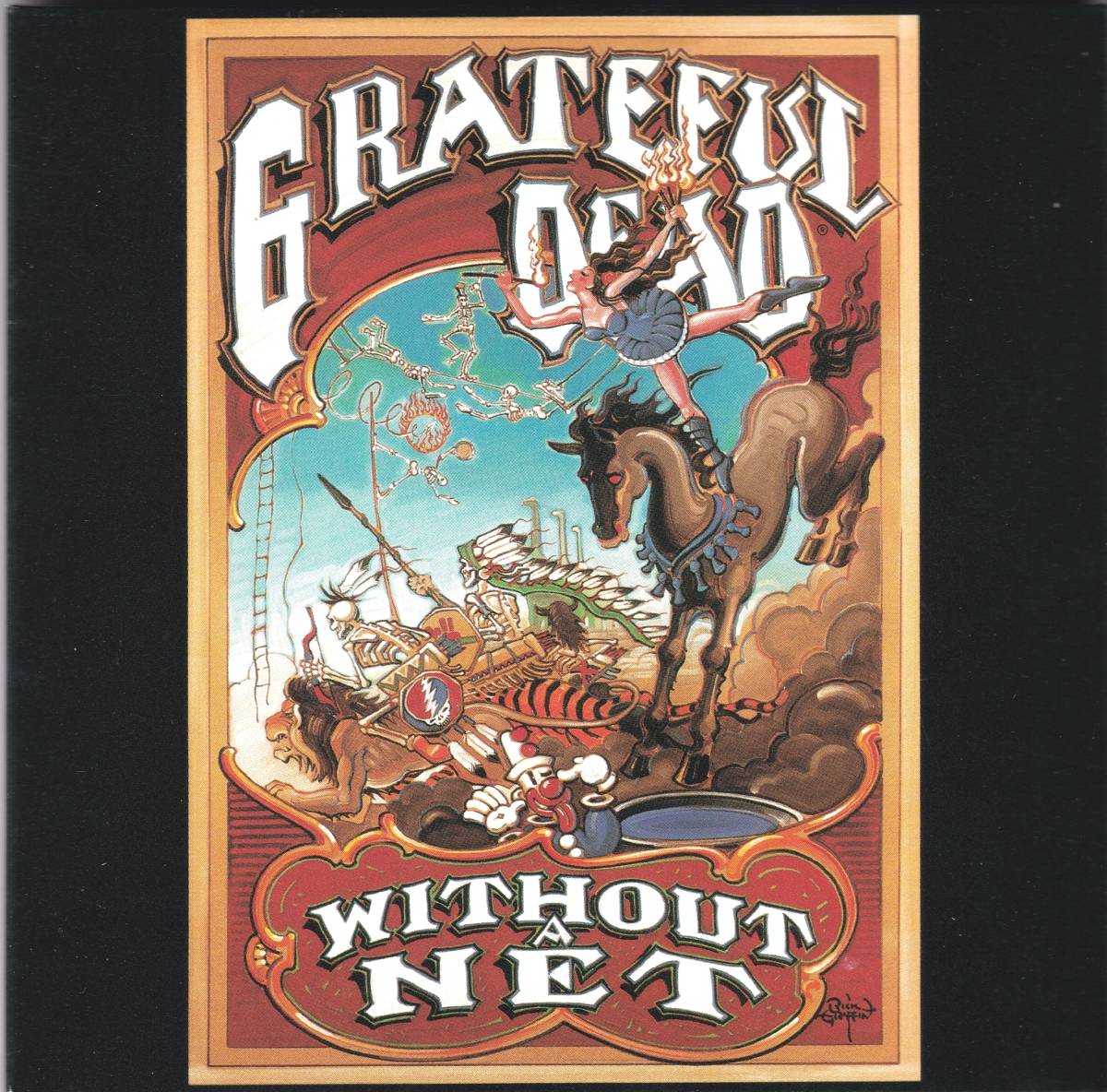 ☆GRATEFUL DEAD(グレイトフル・デッド)/Without A Net◆89年～90年のライヴ録音のCD2枚組の超大名盤◇激レアな限定の紙ジャケット仕様★_画像1