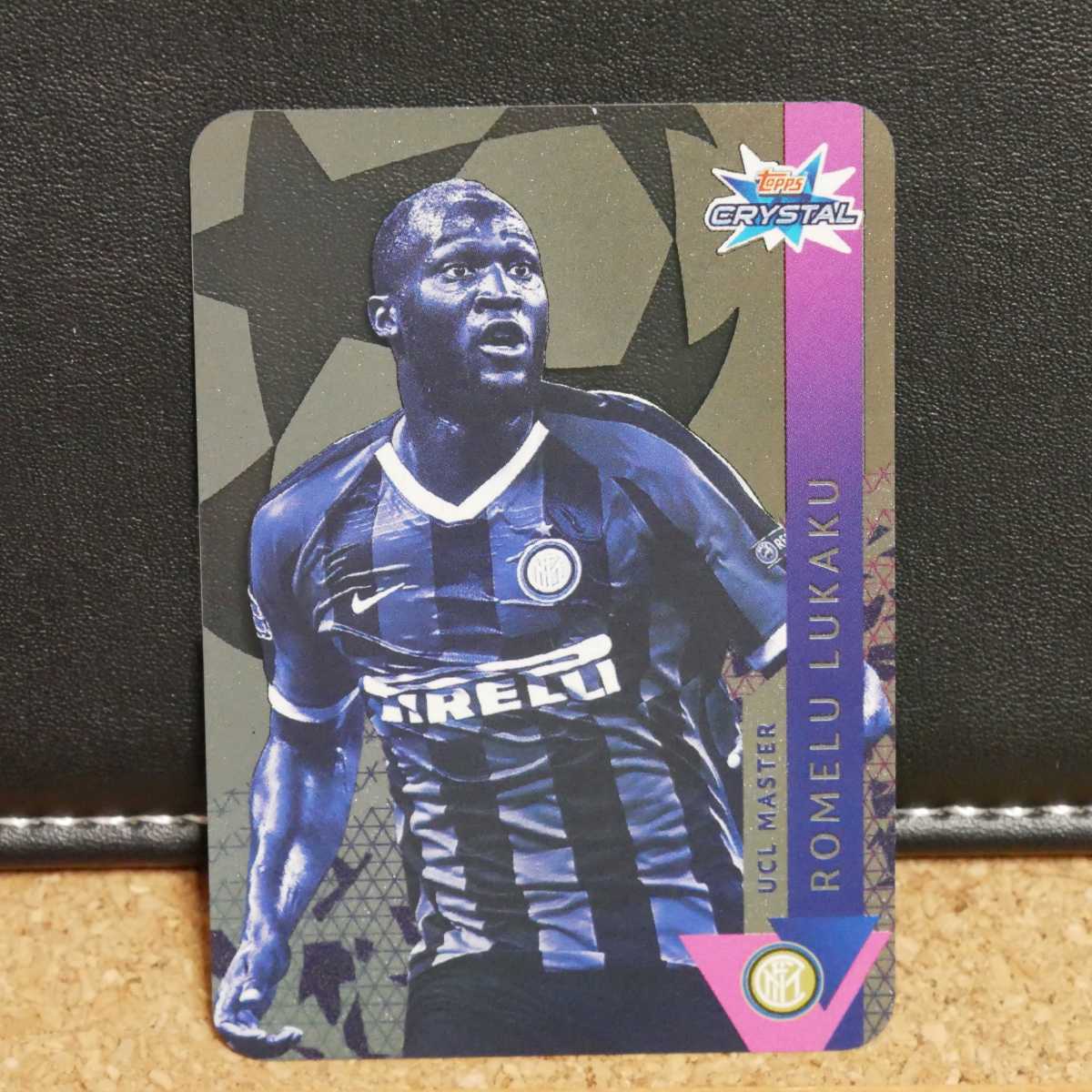 topps crystal Romelu lukaku トップスクリスタル ロメルルカク ベルギー インテル_画像1